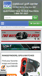 Mobile Screenshot of cgcgolfshop.com